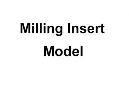 Milling Insert Model
